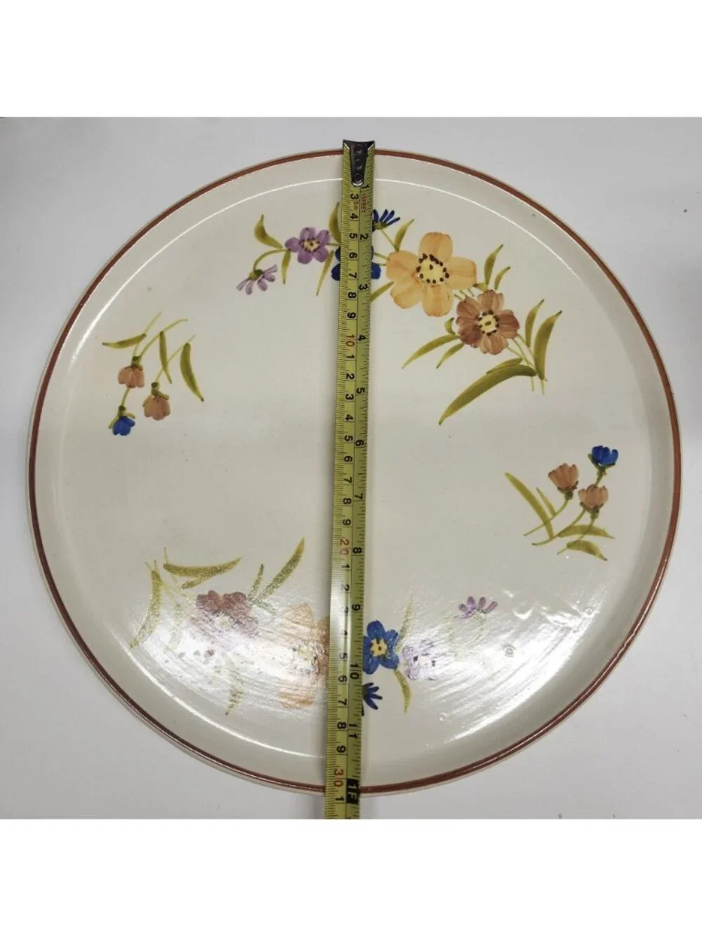 Hand Painted Serving Plate 12